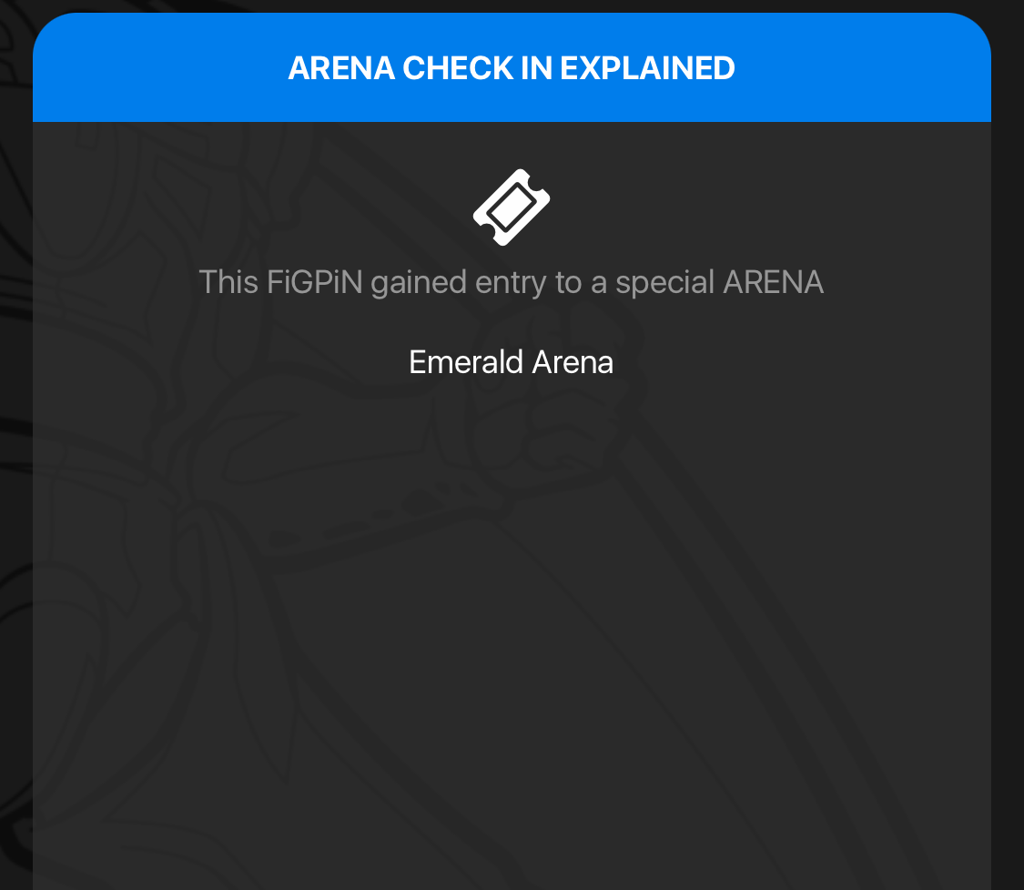 Arena Check In